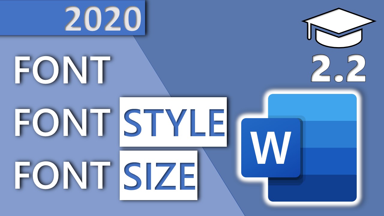 How To Change The Font Font Style And Font Size In Word Leon Renner